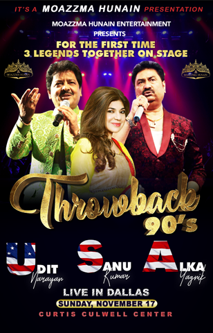 Throwback 90s: Udit Narayan, Alka Yagnik & Kumar Sanu at Event Center Arena